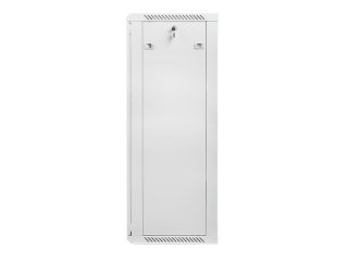Lanberg rack cabinet 19" wall-mount 27U / 600x450 for self-assembly (flat pack), grey