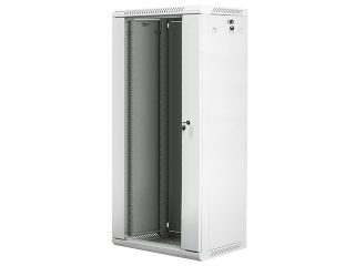 Lanberg rack cabinet 19" wall-mount 27U / 600x450 for self-assembly (flat pack), grey