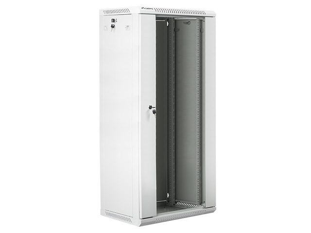 Lanberg rack cabinet 19" wall-mount 27U / 600x450 for self-assembly (flat pack), grey