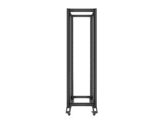 Lanberg отворен шкаф 19" 42U 600x800, черен