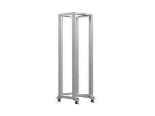 Lanberg отворен шкаф 19" 42U 600x800, сив