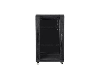 Lanberg rack cabinet 19" free-standing 22U/600x600 (flat pack) black