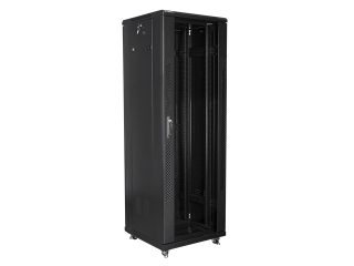 LANBERG rack cabinet 19" free-standing 37U / 600x600 self-assembly flat pack, черен