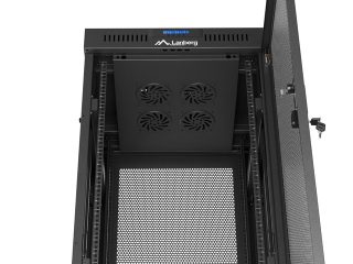 LANBERG rack cabinet 19" свободностоящ 32U/600X600 (FLAT PACK) с мрежеста врата LCD черен