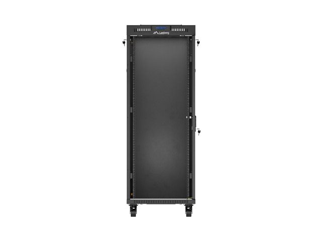 Lanberg rack cabinet 19" free-standing 32U/600X1000 (FLAT PACK) with glass door LCD black