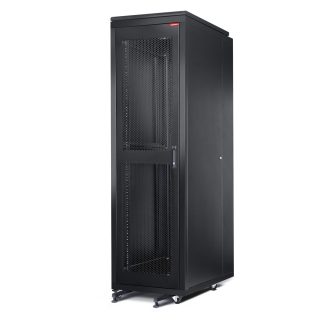 Formrack 19" сървърен шкаф 42U 600/1000мм, перфорирана предна и задна врата, отварящи се заключващи се страни, височина: 2098мм, товароносимост: 1000кг