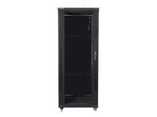 LANBERG комуникационен шкаф 19" свободностоящ 32U / 600x800, самостоятелно сглобяване, черен