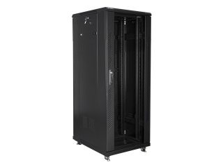 LANBERG комуникационен шкаф 19" свободностоящ 32U / 600x800, самостоятелно сглобяване, черен
