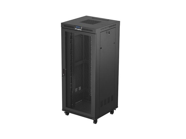 Lanberg rack cabinet 19" free-standing 37U/600X800 (FLAT PACK) with mesh door LCD black