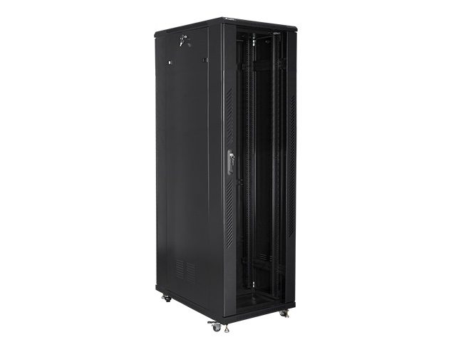 LANBERG сървърен шкаф 19" свободностоящ 42U / 800x1000 самостоятелно сглобяем, черен