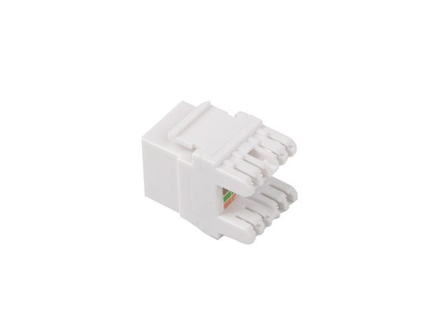 Lanberg keystone модул RJ45 180° UTP CAT.6a