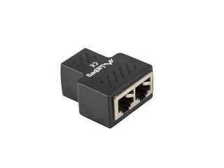 Lanberg RJ-45 междинен съединител RJ45->2XRJ45 екраниран