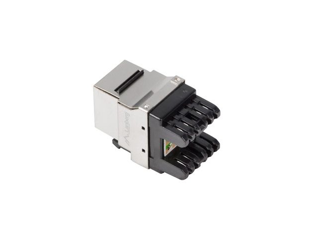 Lanberg keystone модул RJ45 180° FTP CAT.6