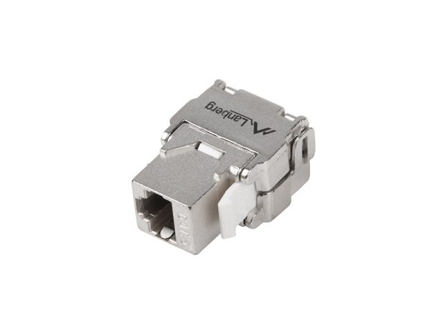 Lanberg keystone toolless модул RJ45 180° FTP CAT.6