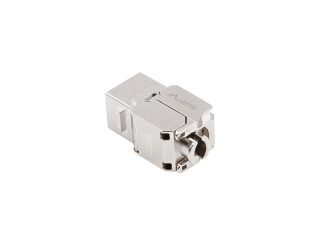 Lanberg keystone модул без инструменти RJ45 CAT.7 FTP 180°