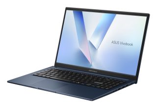 Лаптоп ASUS Vivobook X1504MA-BQ773NA, Intel 5 315 1.5 GHz (6MB Cache, до 4.4 GHz, 6 ядра, 6 нишки) до 15TOPS, 15.6" FHD (1920x1080), 16GB DDR5, SSD 512 GB, No OS, Тихо синьо, US, без адаптер