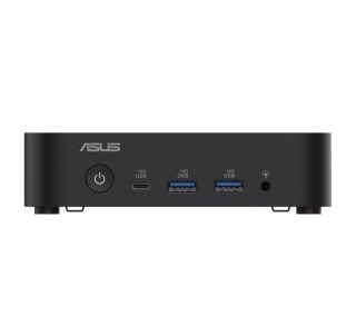 ASUS NUC 14 Essential Intel N97, 5 x USB Type-A, 2 x USB Type-C, Wi-Fi 6E AX211 + 2.5GBe LAN, 1 x HDMI, 1 x Display Port, без памет (NVMe и 2.5" SATA), без RAM, без OS, Slim Kit