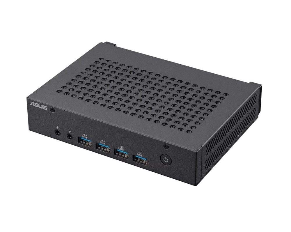 Asus ExpertCenter Barebone мини компютър, PN43-BBN200MD, Intel N200, 1*M.2 слот, INTEL Wi-Fi 6 + BT5.0(2*2), без ОС, черен