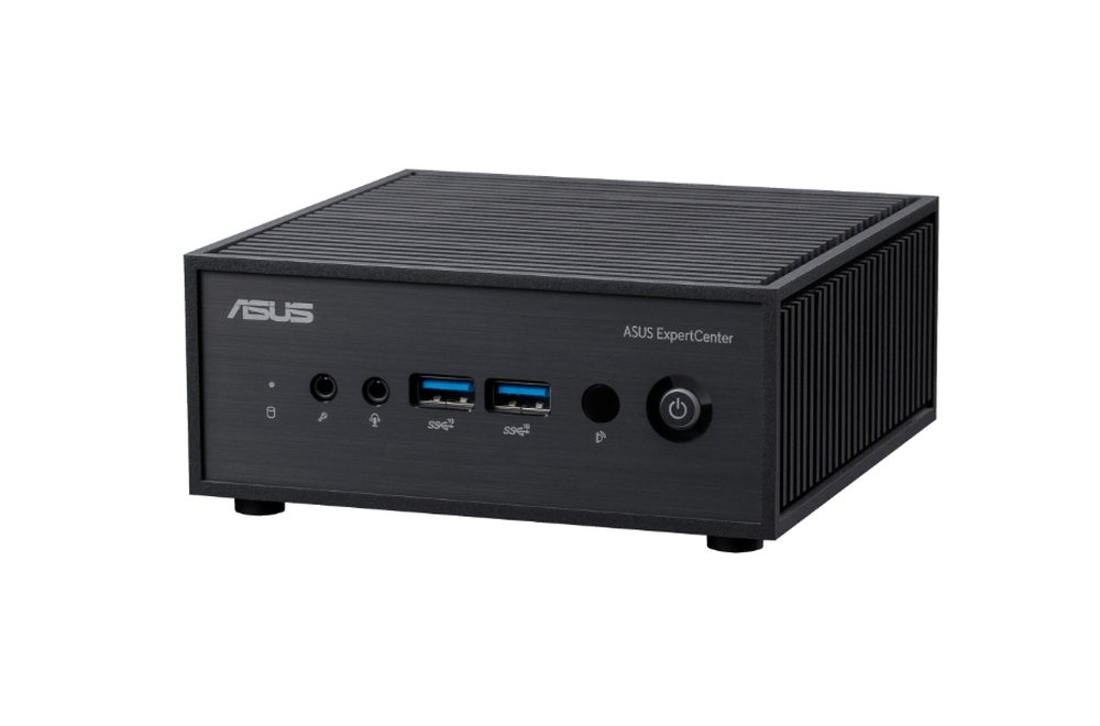 Asus ExpertCenter PN42-SN063AV Мини десктоп компютър, Intel N100, 4GB RAM, 128GB PCIe G3 SSD, Wi-Fi 6 AX201 (Gig+) (2x2) + BT5, Windows 11 Pro, Черен