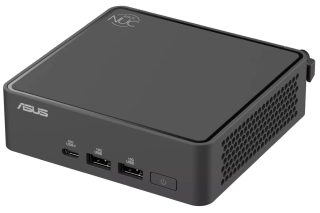 Asus NUC 15 Pro Intel Core 3 100U, Intel Arc GPU, 4 x USB Type-A, 3 x USB Type-C (1 x USB3.2 + 2 x TB4), Intel Wi-Fi 7 BE202 + 2.5GBe LAN, 2 x HDMI, без RAM, без диск, без OS, Slim Kit