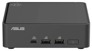 Asus NUC 15 Pro Intel Core 3 100U, Intel Arc GPU, 4 x USB Type-A, 3 x USB Type-C (1 x USB3.2 + 2 x TB4), Intel Wi-Fi 7 BE202 + 2.5GBe LAN, 2 x HDMI, без RAM, без диск, без OS, Slim Kit