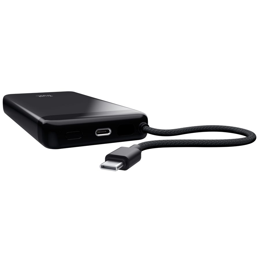 TRUST Fiera 20.000 Powerbank Fixed Cable