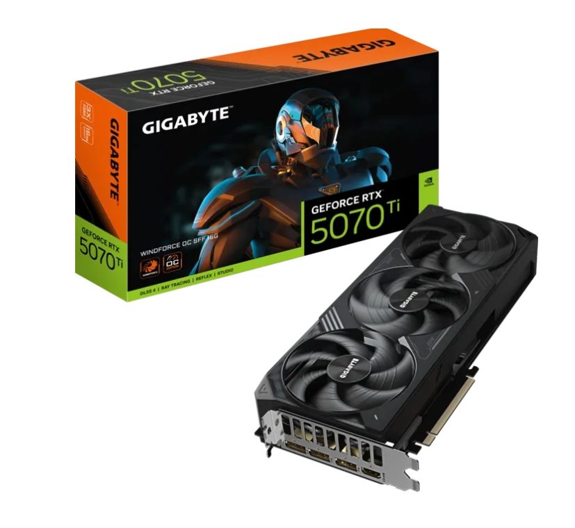 Gigabyte GeForce RTX 5070 Ti 16GB GDDR7 Windforce OC