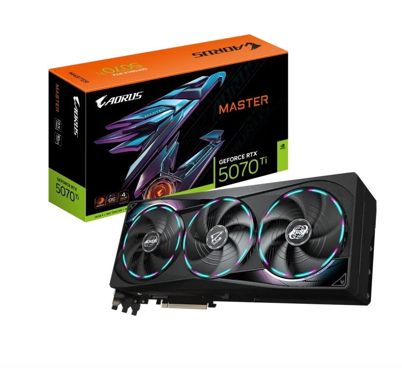 Gigabyte Aorus GeForce RTX 5070 Ti 16GB GDDR7 Master