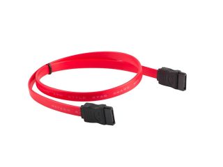 Lanberg SATA DATA III (6GB/s) F/F кабел 50cm, червен