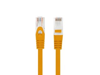Lanberg пач корд CAT.6A U/UTP LSZH CU 0.25м, оранжев