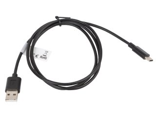 Кабел Lanberg USB-C(M) -> USB-A (M) 2.0, 1 м, черен