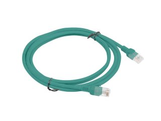 Lanberg пач cord CAT.6 2м, зелен