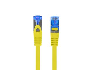 Lanberg пач кабел CAT.6A FTP LSZH CCA 1м Fluke Passed, жълт
