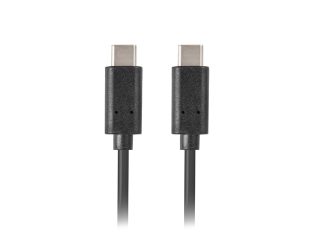 Lanberg USB-C M/M 2.0 кабел 1м, черен