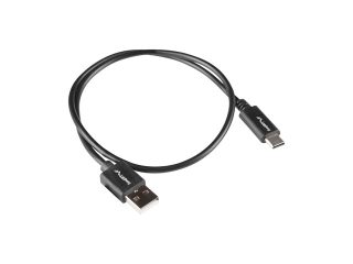 Lanberg USB-C(M) -> USB-A(M) 2.0 кабел 1.8m QC 3.0 BOX, черен