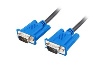 Lanberg VGA M/M кабел 1.8m двойно екраниран, 2x феритни ядра, черен