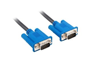 Lanberg VGA M/M кабел 1.8m двойно екраниран, 2x феритни ядра, черен