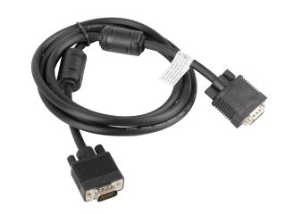 Lanberg VGA M/M кабел 3m двойно екраниран, 2x ферит, черен
