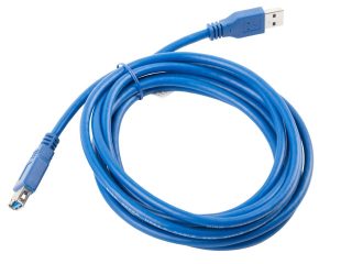 Lanberg удължителен кабел USB 3.0 AM-AF, 3м, син