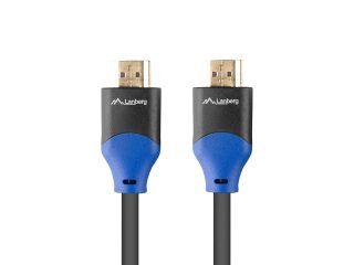 Lanberg HDMI M/M V2.0 кабел 1.8m 4K CU box, черен BOX