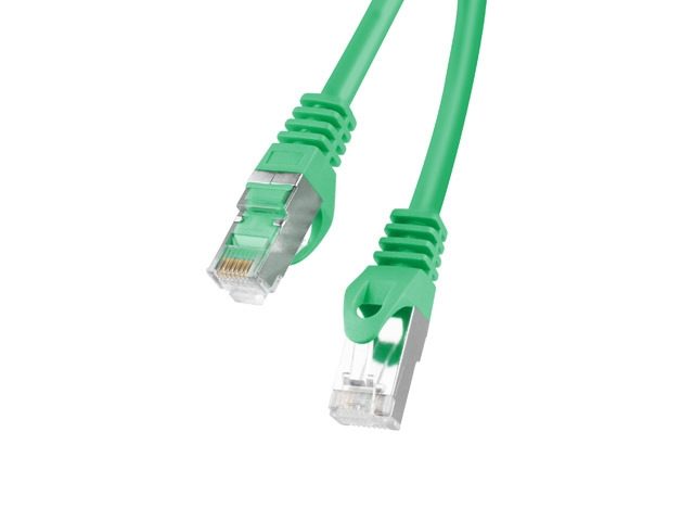 Lanberg пач кабел CAT.6 FTP 10м, зелен