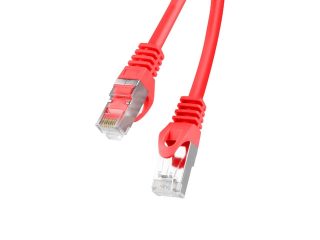 Lanberg пач кабел CAT.6 FTP 10м, червен