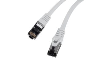 Lanberg пач кабел CAT.8.1 S/FTP LSZH CU 3м, сив