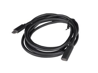 Lanberg USB-C M/F 3.1 кабел 1.5м, черен