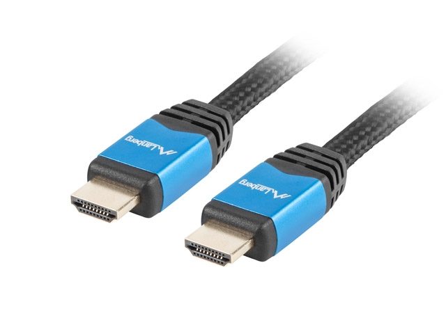 Lanberg HDMI M/M V2.0 кабел 1м CU, черен premium