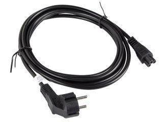 Lanberg CEE 7/7 (MICKEY) -> IEC 320 C5 захранващ кабел 3м VDE, черен