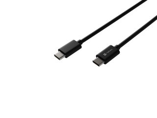 Natec USB-C(M) -> USB-C(M) 2.0 кабел 1 m pd 100 W черен