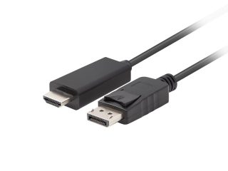 LANBERG Кабел, Display Port (M) V1.1 към HDMI (M) 1м, черен
