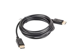 Lanberg DisplayPort M/M кабел 3м 4K, черен