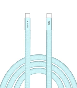 Verbatim Sync & Charge SoftTouch USB-C към C кабел 60W 120 cm - Син